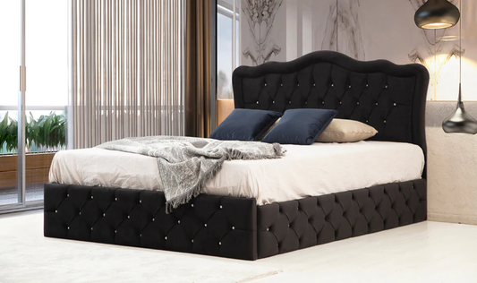 Cadre de Lit Venise - Noir