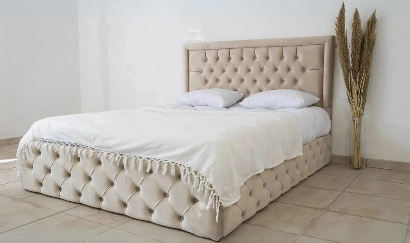 Cadre de Lit Roma - Beige